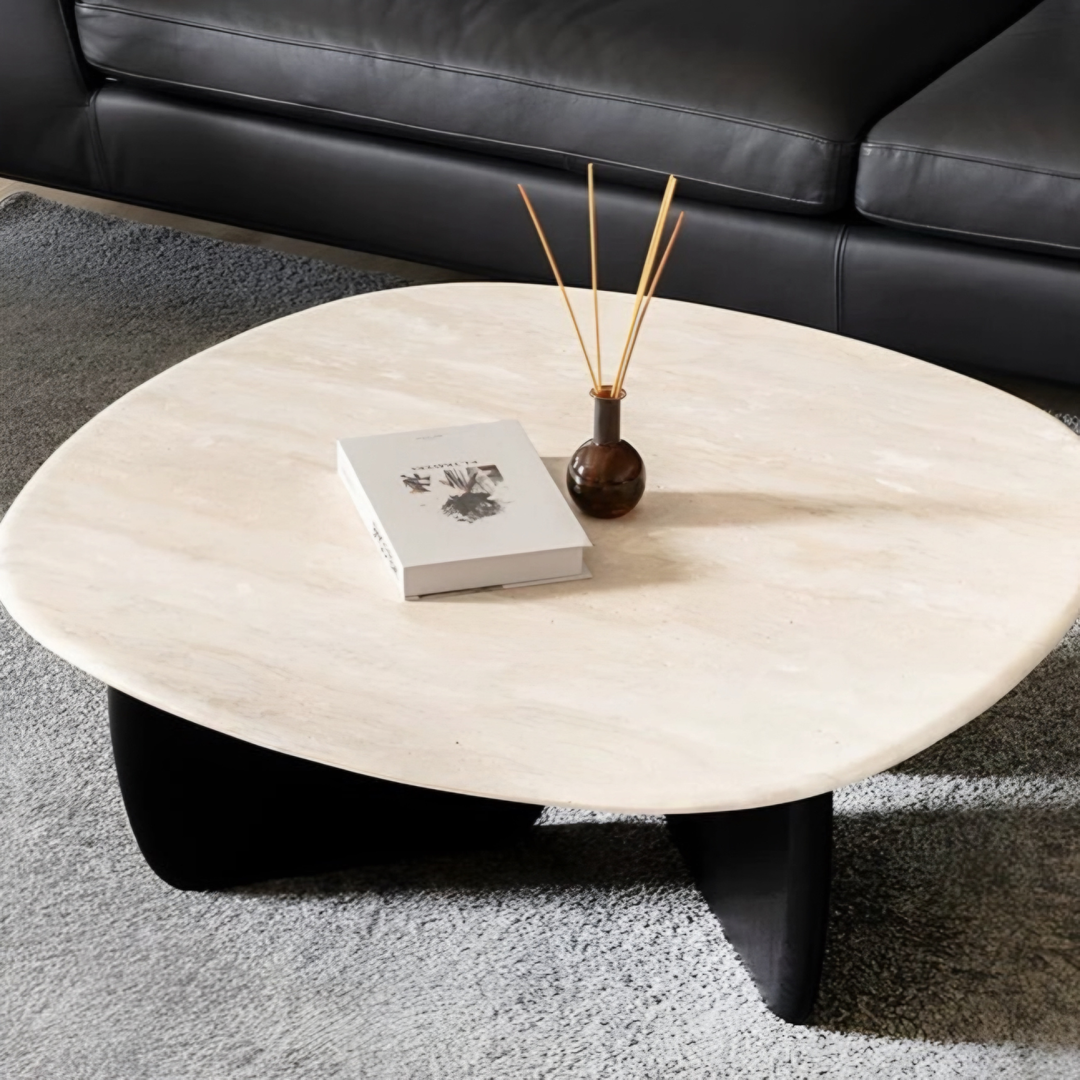 NERANO Wabi Sabi Travertine Coffee Table
