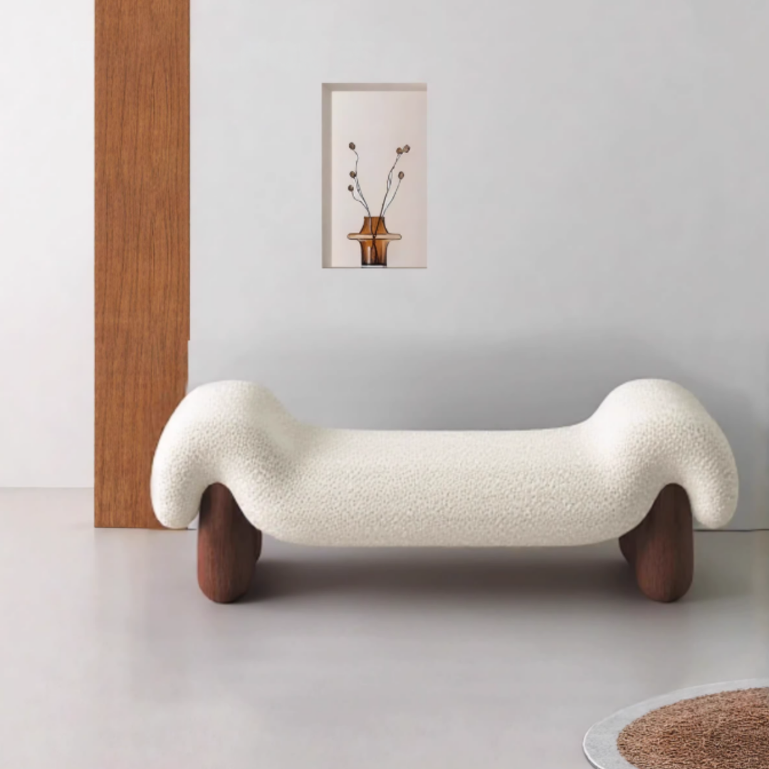 FARELL Modern Boucle Bench