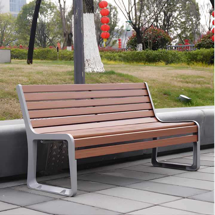 KORVAELIS Modern Outdoor Bench