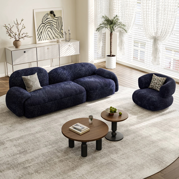 VORSTEN Modern Fabric Sofa