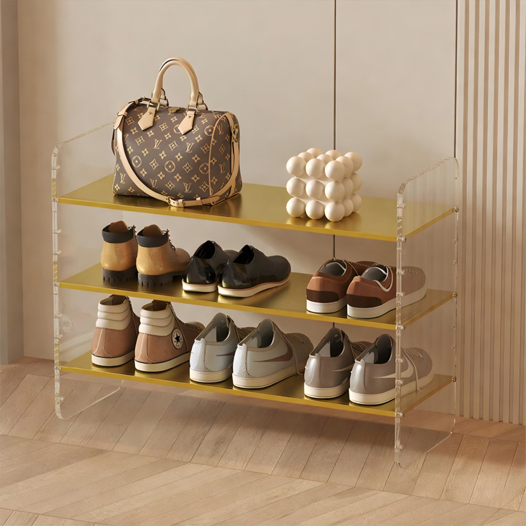 LUCENT Modern Acrylic Shoe Rack