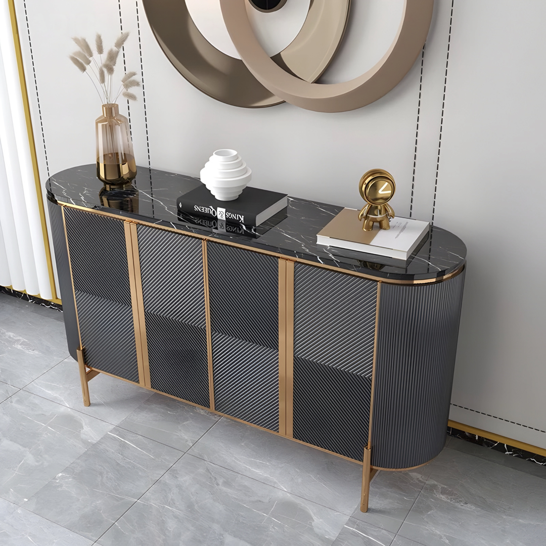 CRESVAR Modern Sintered Stone Sideboard