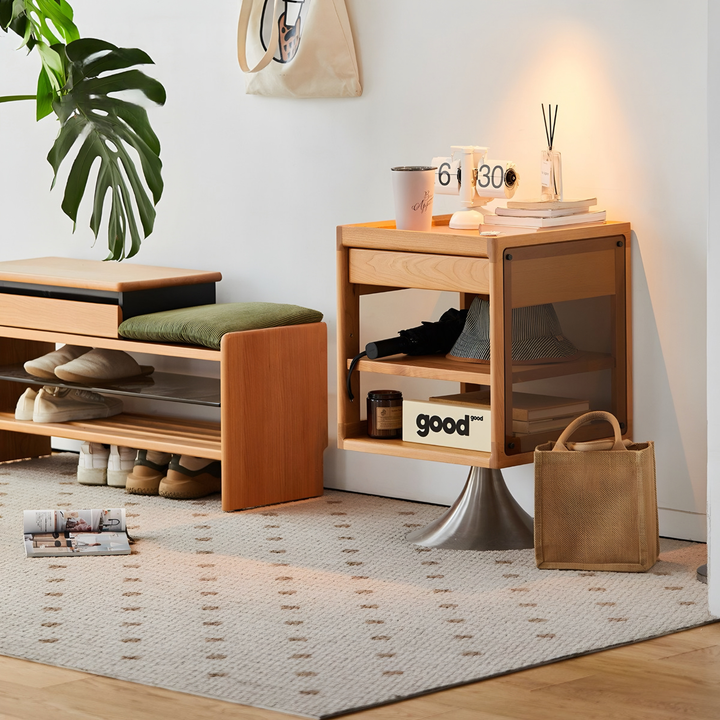 HALEN Modern Rotatable Bedside Table