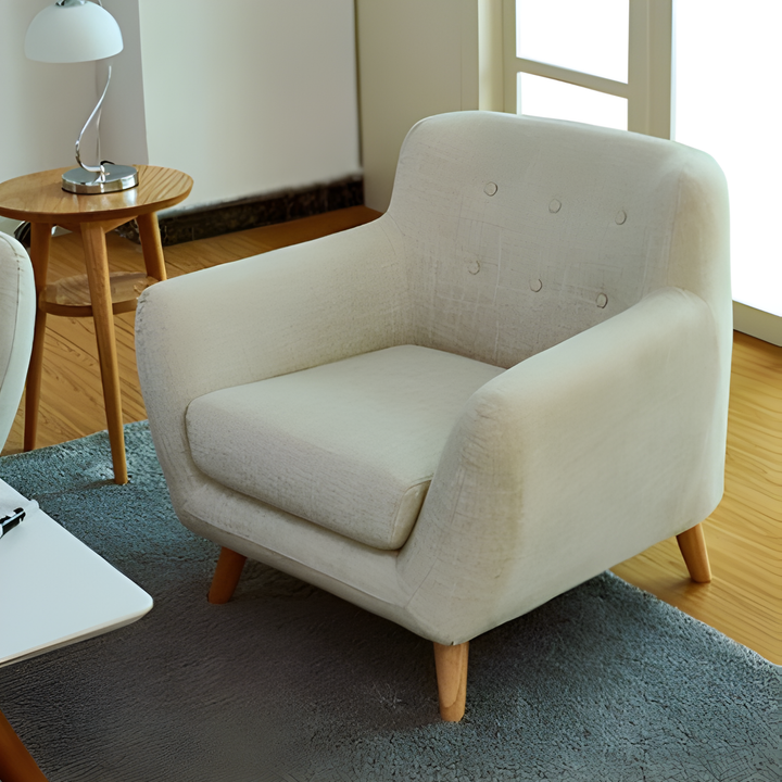 ZELWICK Victorian Fabric Sofa - Cassa Haus Singapore