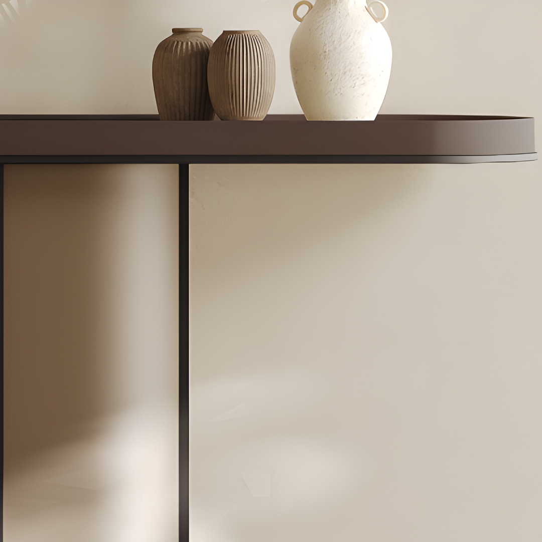 AURELON Sintered Stone Entryway Console Table