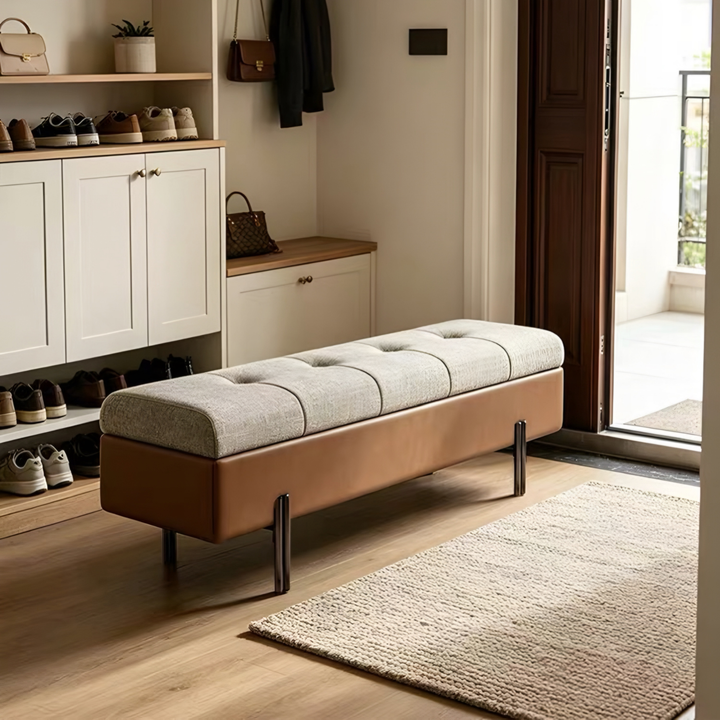 DORVEN Modern Storage Bench - Cassa Haus Singapore