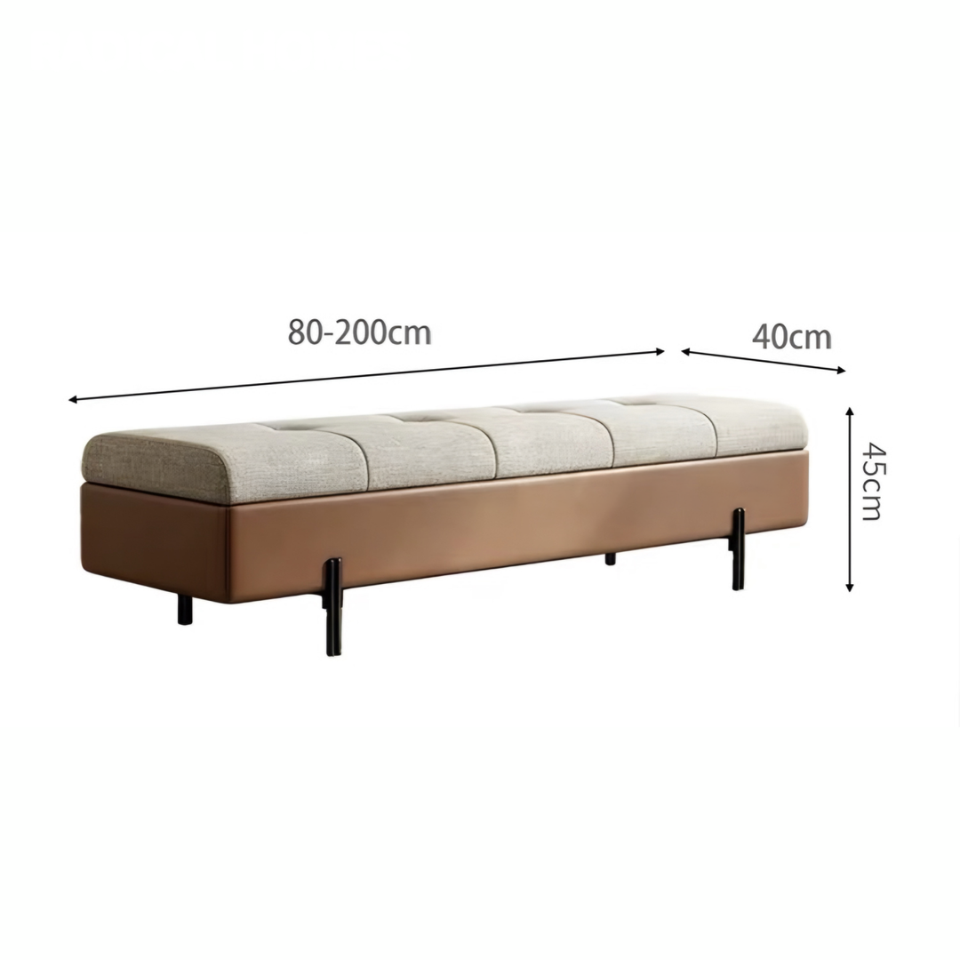DORVEN Modern Storage Bench - Cassa Haus Singapore