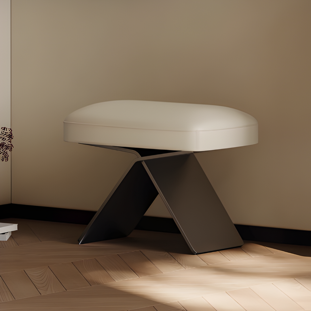 ARVELL Modern Leather Stool