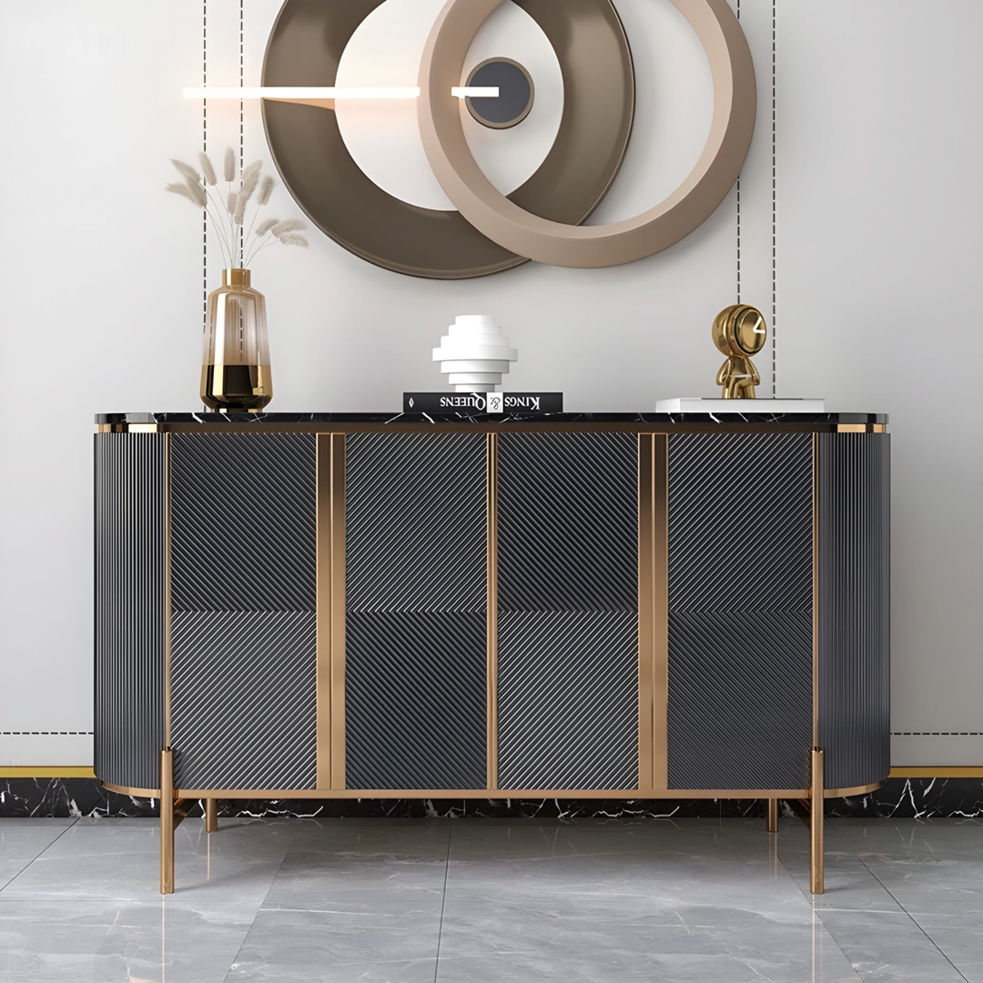 CRESVAR Modern Sintered Stone Sideboard