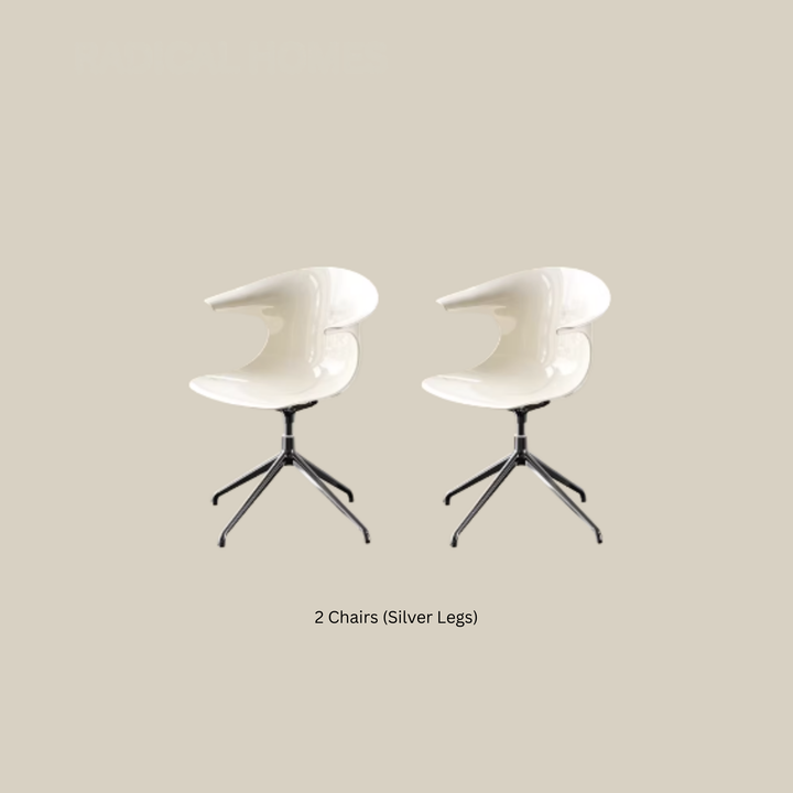 NEXI Modern Swivel Plastic Study Chair
