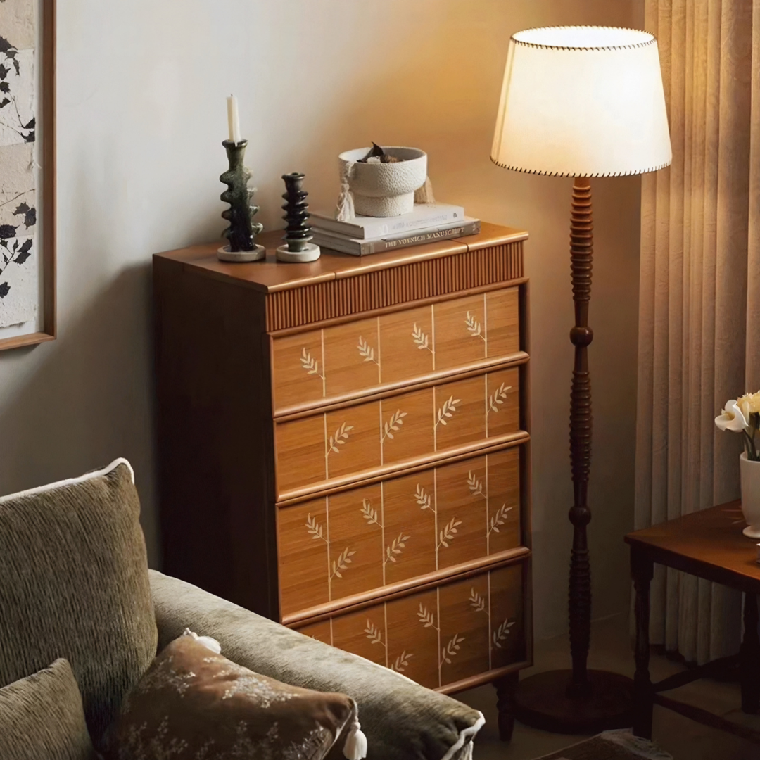 GABRIELLE Mid Century Floor Lamp - Cassa Haus Singapore