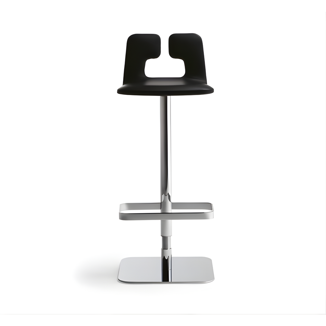 MIREVON Modern Leather Bar Stool