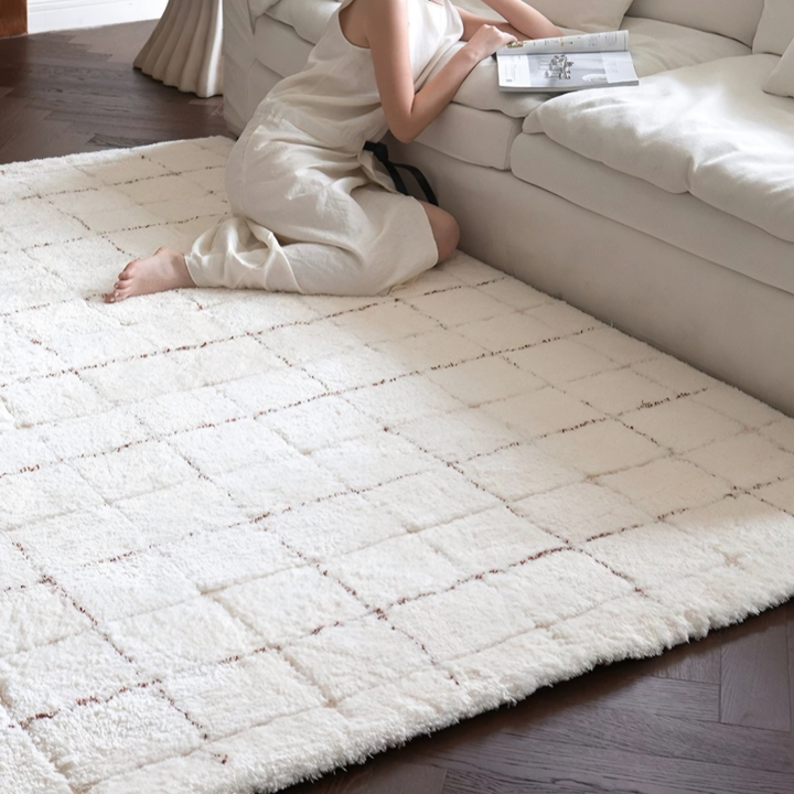GRIDHARE Modern Soft Rug - Cassa Haus Singapore