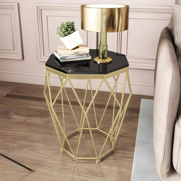 KYREN Modern Wireframe Side Table