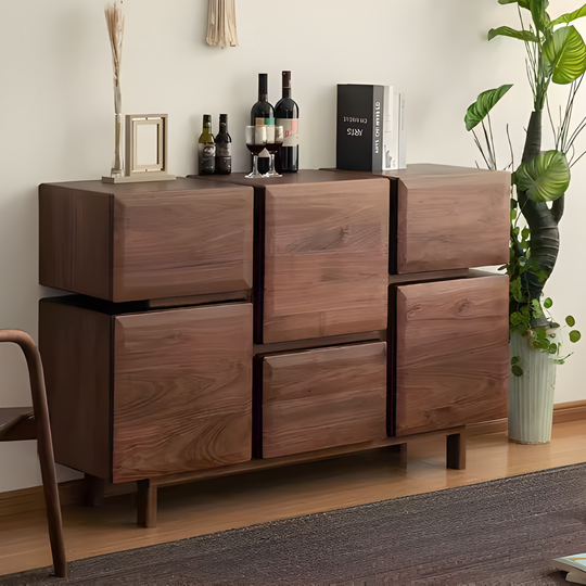 TESSELLA Modern Solid Wood Sideboard - Cassa Haus Singapore