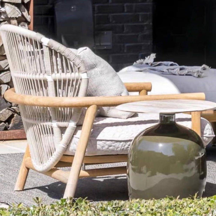 ZELQARIS Modern Outdoor Sofa