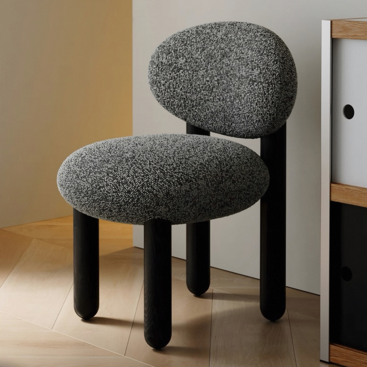 NOVARA Modern Boucle Dining Chair - Cassa Haus Singapore