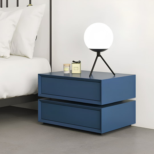 OLVANO Modern Rotating Bedside Table - Cassa Haus Singapore