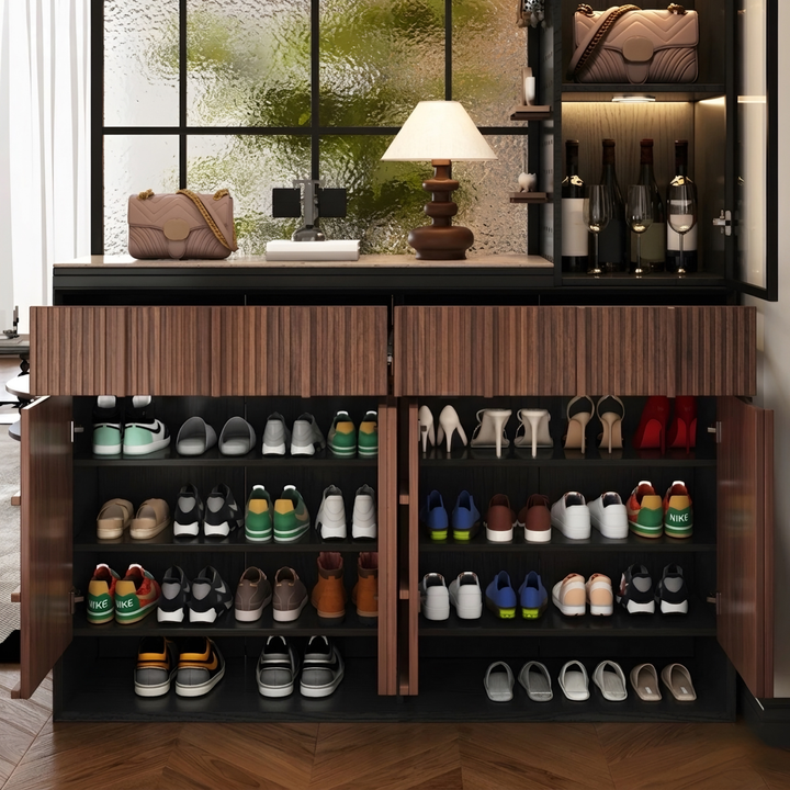 THORNBURY Modern Entryway Partition Shoe Cabinet
