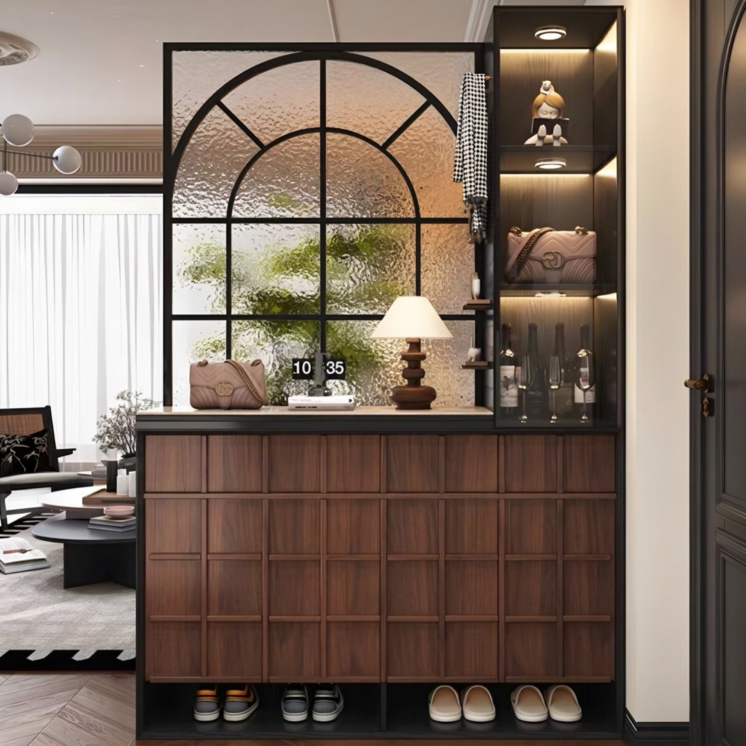 THORNBURY Modern Entryway Partition Shoe Cabinet