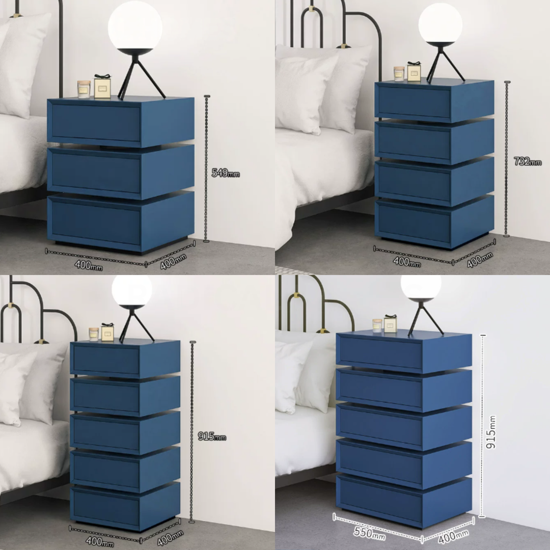 OLVANO Modern Rotating Bedside Table