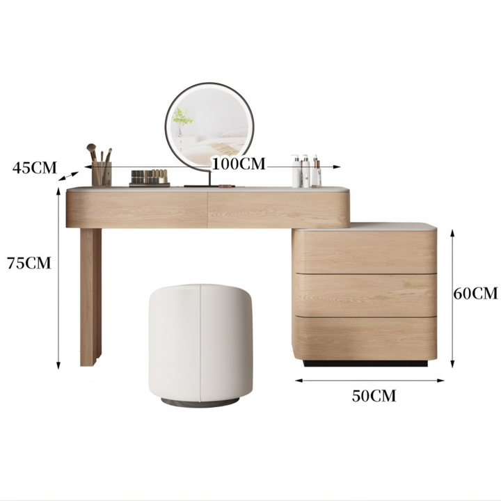 ASHERIN Modern Vanity Table