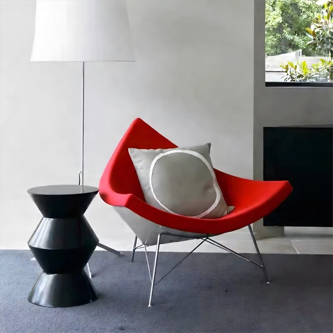 KOVESSA Modern Coconut Lounge Chair
