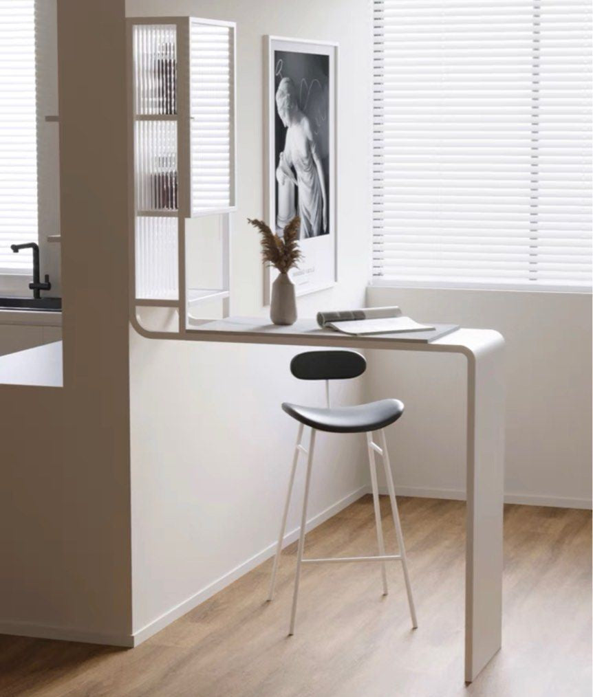 AURELIX Modern Floating Bar Table