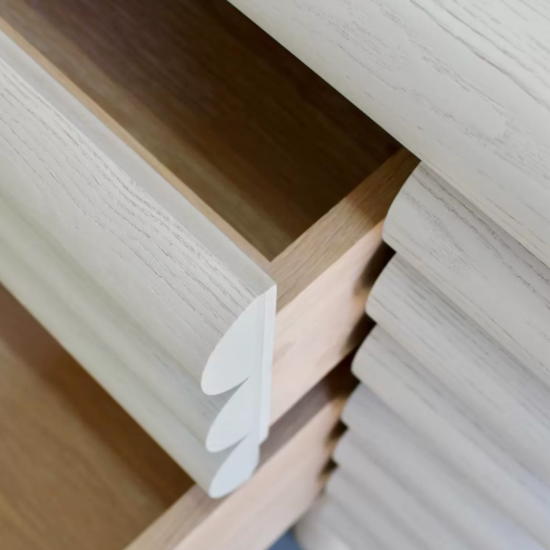 CORDWOOD Modern Solid Wood Chest of Drawers - Cassa Haus Singapore