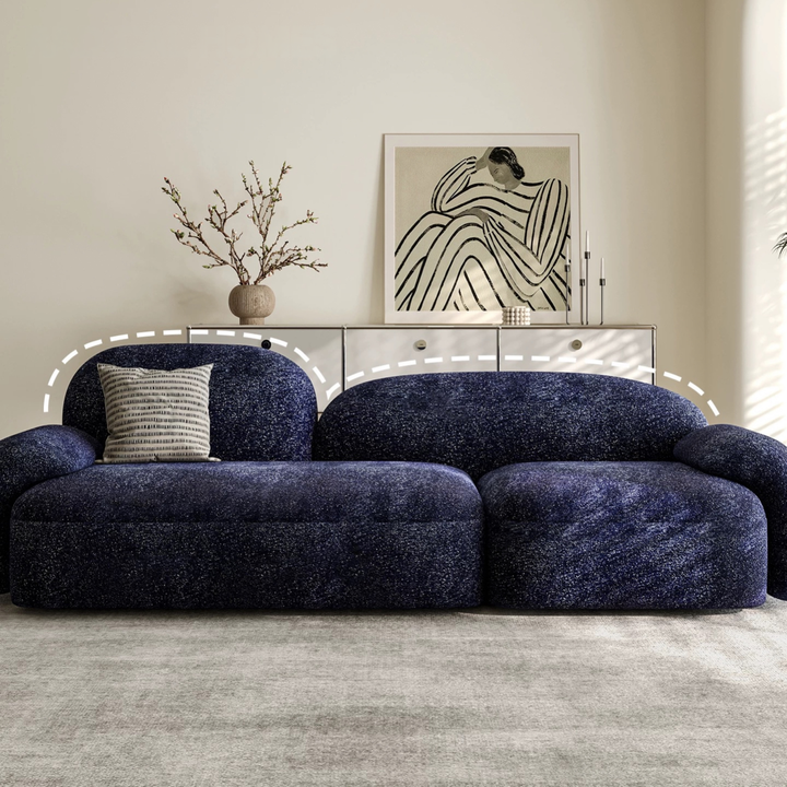 VORSTEN Modern Fabric Sofa