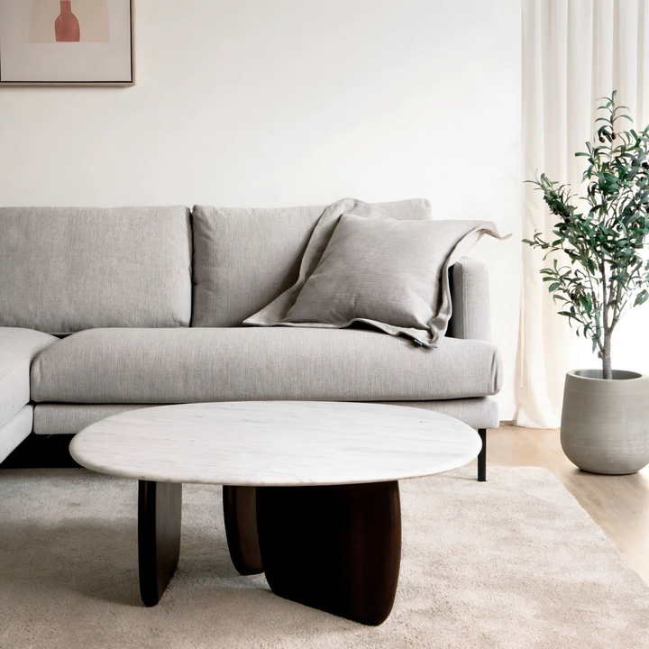 NERANO Wabi Sabi Travertine Coffee Table