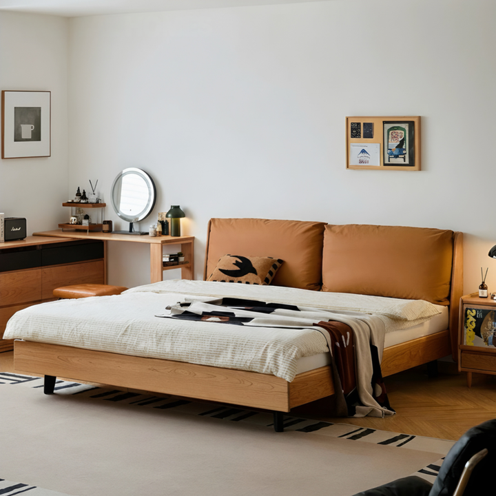OMBRIS Modern Solid Wood Bedframe