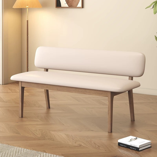 SELVANO Modern Leather Bench - Cassa Haus Singapore