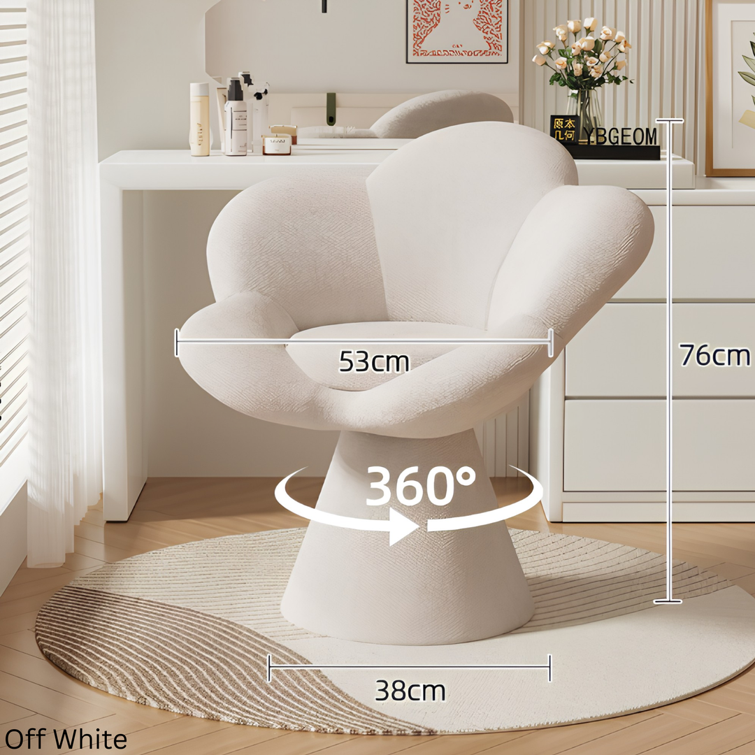 CELESTIA Modern Swivel Vanity Chair