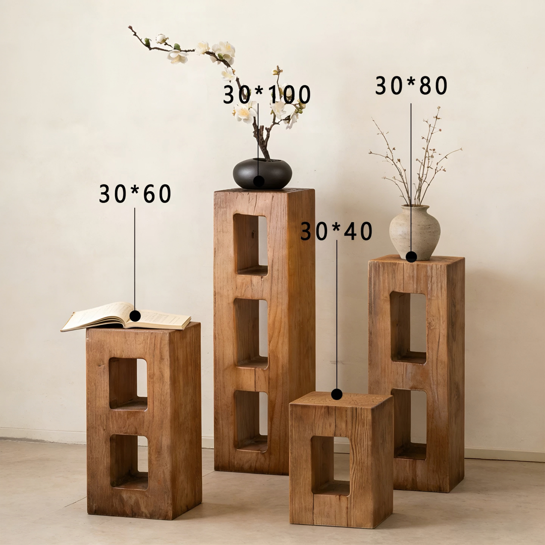 ORVEA Modern Solid Wood Pedestal - Cassa Haus Singapore