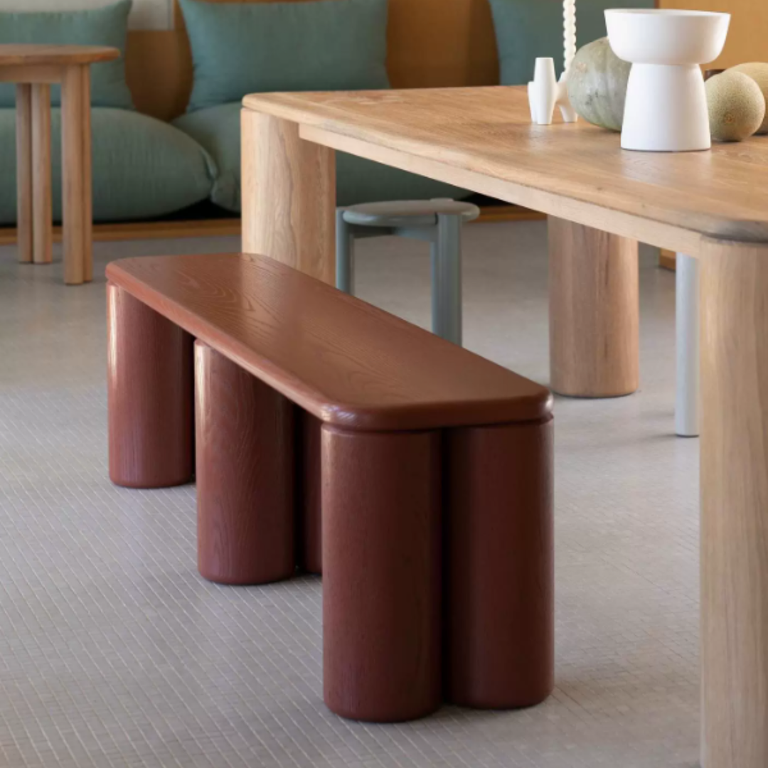 EARTHBOUND Modern Solid Wood Dining Table - Cassa Haus Singapore