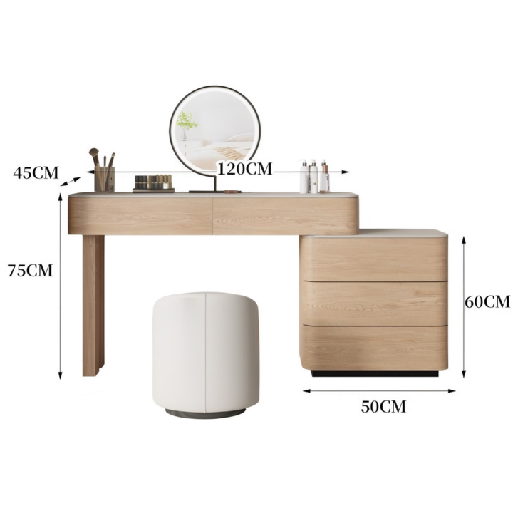 ASHERIN Modern Vanity Table