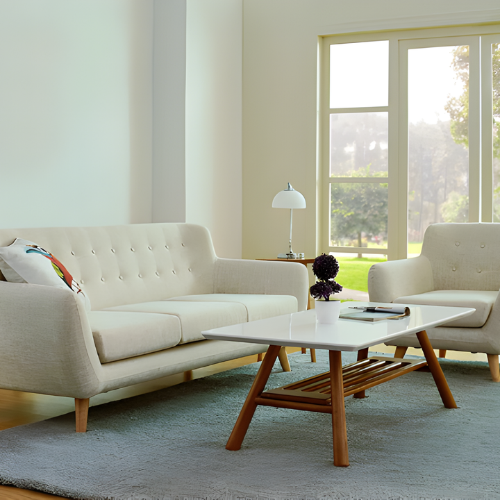 ZELWICK Victorian Fabric Sofa - Cassa Haus Singapore