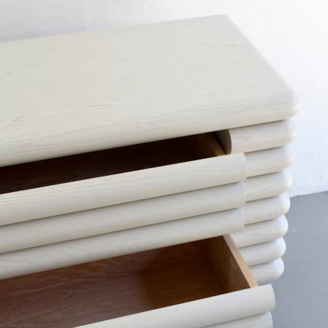 CORDWOOD Modern Solid Wood Chest of Drawers - Cassa Haus Singapore