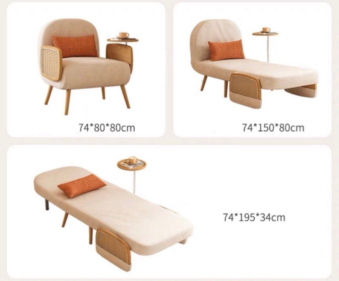 PENFIELD Modern 3 in 1 Lounge Chair - Cassa Haus Singapore
