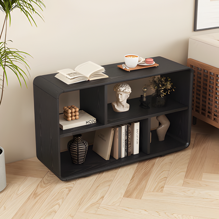 RENZO Solid Ash Wood Side Table