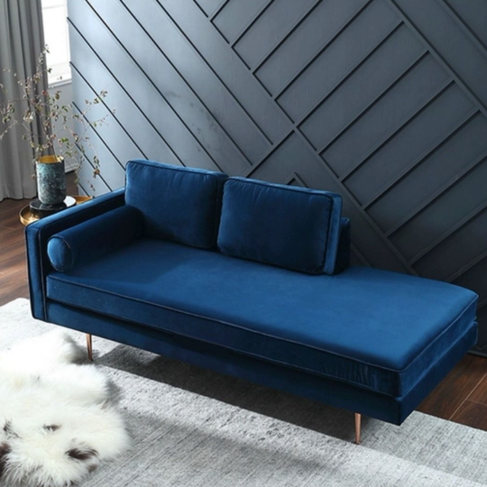 SKIES Modern Velvet Sofa - Cassa Haus Singapore