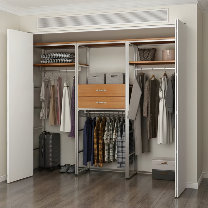 GRYDEN Modern Open Concept Wardrobe