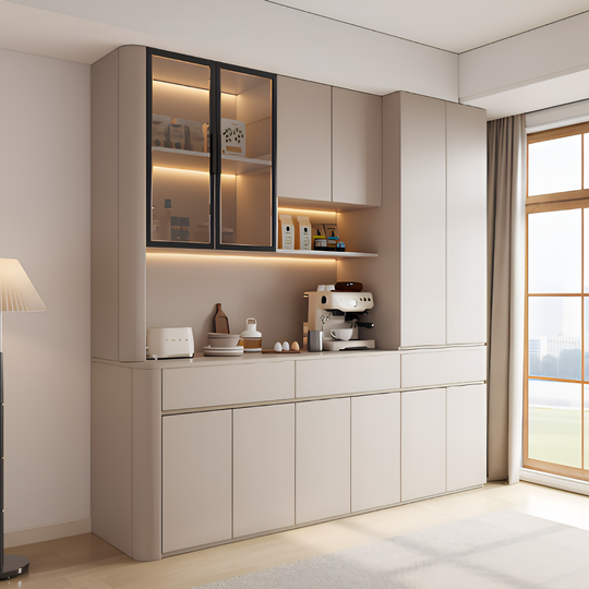PANTERIQ Modern Full Height Kitchen Cabinet - Cassa Haus Singapore