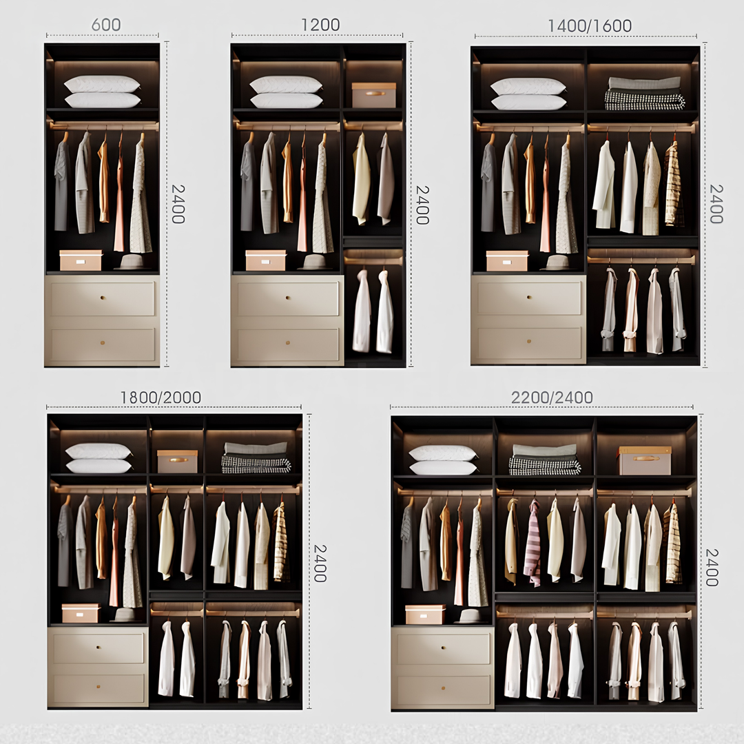 ESQUERIN Minimalist Victorian Wardrobe - Cassa Haus Singapore