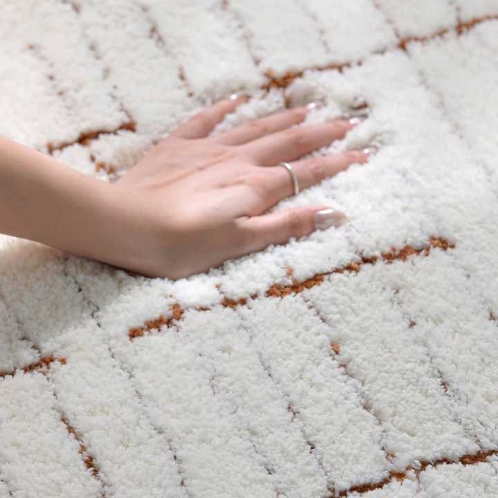 WEAVEMOLE Modern Textured Woven Rug - Cassa Haus Singapore