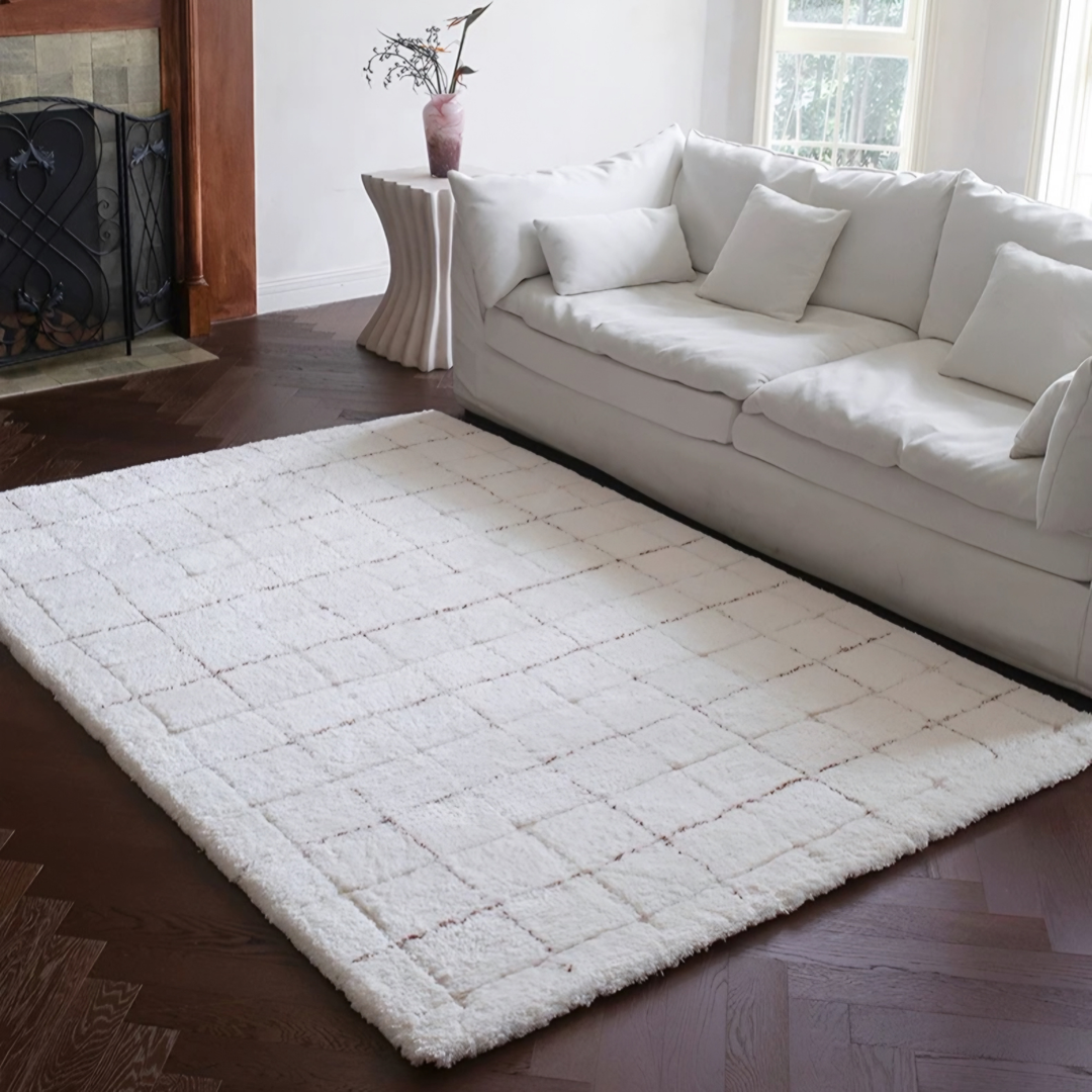 GRIDHARE Modern Soft Rug - Cassa Haus Singapore