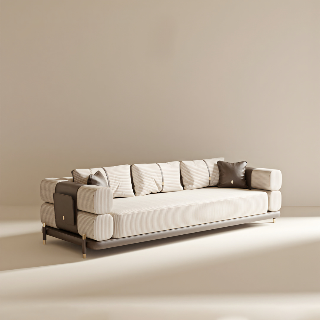QUENTEN Modern Fabric Sofa - Cassa Haus Singapore