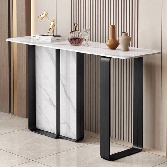 CELERIA Modern Marble Console Table - Cassa Haus Singapore