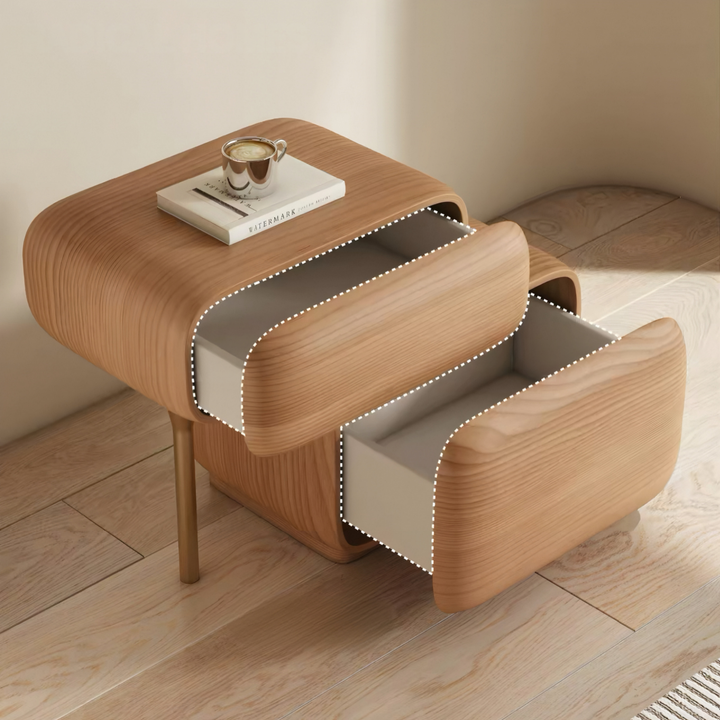 SELVAN Modern Bedside Table - Cassa Haus Singapore